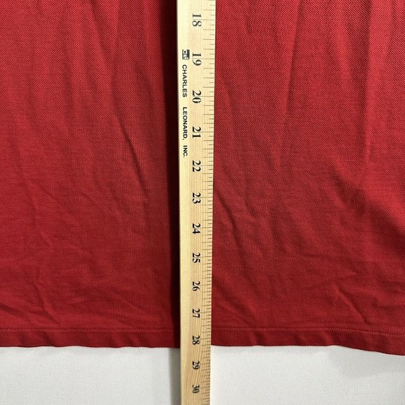 Hugo Boss Orange Label Men's Polo‎ Shirt Size 2XL Short Sleeve Red Casual - Picture 10 of 10